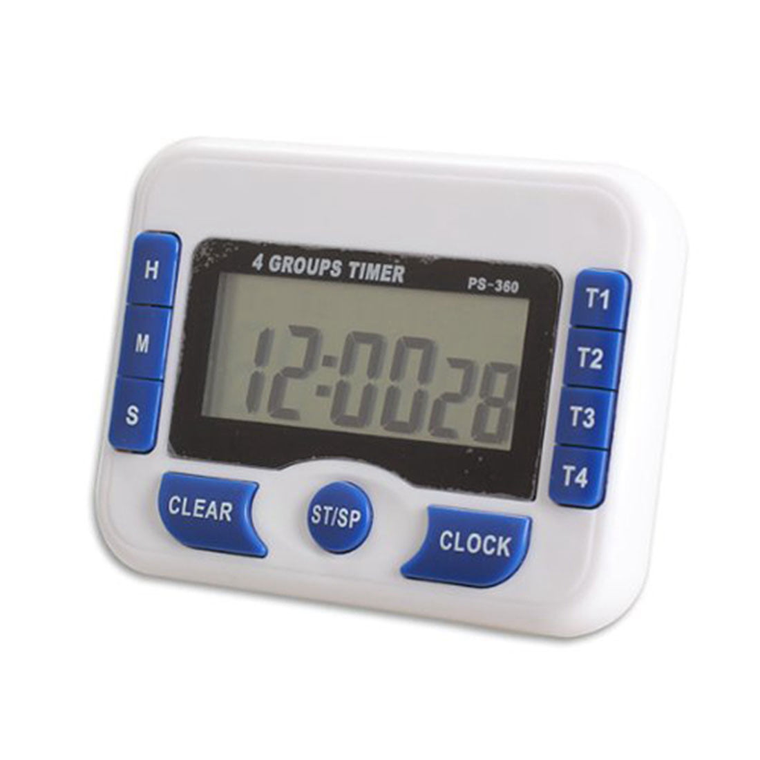 3-Channel Count Down Timer Digital Display Clock Timing Device Precise Blue U7X5 