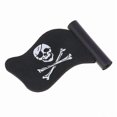 thumbnail image 3 of Fit Car Antenna Ball Jolly Pirate Flag Car Topper Aerial Decor Auto Exterior, 3 of 5