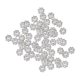 thumbnail image 1 of 保色18K真金雪花片 包金4m齿轮隔片手链手工串珠隔珠 DIY配件 D89 厚银[真金保色] 6mm 齿轮雪花片[50 Piezas/包], 1 of 8