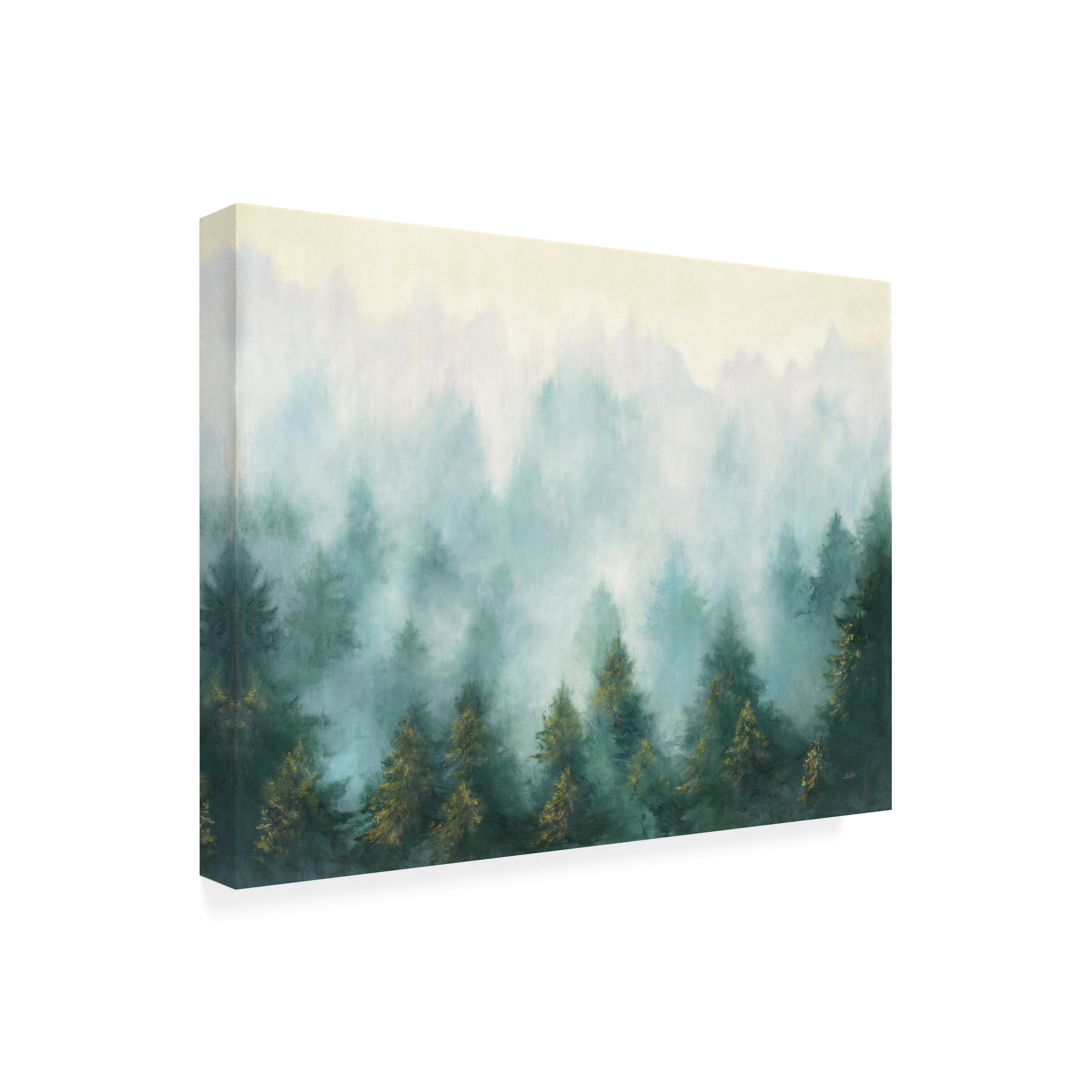 Julia Purinton 'Misty Forest' Canvas Art