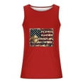 thumbnail image 4 of Cmfcve Men's Summer Oversize Tank Top Simple Versatile Patriotic Tees Sleeveless Round Neck Fitness Undershirt, 4 of 5