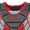 Grey-Red, variant on Mizuno Samurai Womens Boxed Catcher's Gear Set (13-14")