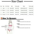 thumbnail image 2 of MGDXOX Women's Cute Ruffle Vneck Bikini Set Summer Beach Two Piece Swimsuit Tie Back Bathing Suit Cruise Outfits Blue L, 2 of 5