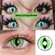 thumbnail image 4 of Lentillas de ojos para Cosplay, lentillas de ojos de gato para Halloween, accesorios cosméticos de Anime para fiesta de colores, 2 unids/lote por par, 4 of 4