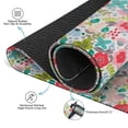 thumbnail image 3 of Extra Large Floral Rubber Mahjong Playing Mat, 31.5x31.5 Inch Anti-Skid Bottom Provides Stability and Noise Dampening for Tiles, Cards and Board Games, 3 of 7