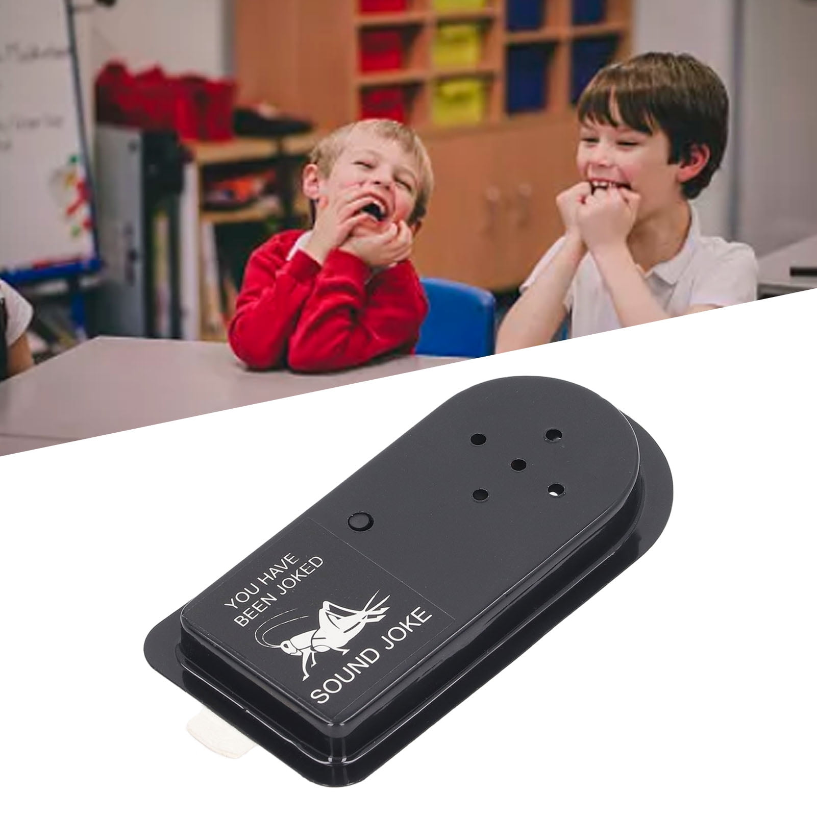 Crickets Sound Toy, Auto Turn Off, Back Adhesive Sticker, Annoying