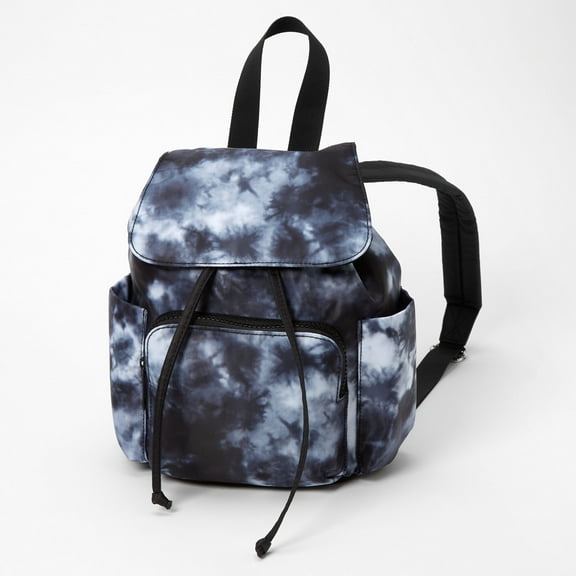 Black Tie Dye Small Backpack