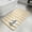 Brown, variant on Green Stripe Bathroom Rugs Non Slip Washable Bath Mat Absorbent Low Pile Front Door Mat Modern Farmhouse Geometric Striped Indoor Doormat for Kitchen Entryway Shower Decor Accessories 15.7"x23.6"