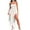 White, variant on Antinious Ladies Summer Dress,Elegant Dresses for Women,Holiday Dresses for Women Personality Wrapped Chest Irregular Dress,Wine,S