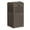 Deep Brown, variant on SONGMY 30 Gallon Trash Can, Resin Outdoor Garbage Can with Lid, Waterproof Hideaway Patio Waste Bins for Outside Use (Black)