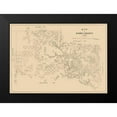 thumbnail image 2 of Walsh 14x11 Black Modern Framed Museum Art Print Titled - Kerr County Texas - Walsh 1879, 2 of 5