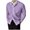 Purple, variant on Vedolay Sweaters for Men 2023 Winter Knit Full-Zipper Sweater Slim Fit Dark Gray,L