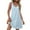 Light Blue, variant on Enjoytime V Neck Solid Dresses For Women Beach Cover Ups Sleeveless Sundresses Womens Casual Midi Tank Dress Summer Dresses For Women 2025