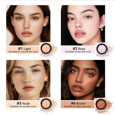 Box Set Makeup Powder Long Lasting and Not Easy to Peel Off, Clear and Transparent Soft Focus Matte Setting Powder, Oil Control Finishing Powder, 0.23 oz (6.5g)