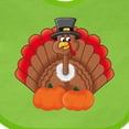 thumbnail image 4 of Inktastic Thanksgiving Turkey with Pumpkin Boys or Girls Baby Bib, 4 of 4
