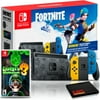 Nintendo Switch Fortnite Wildcat Bundle with Luigi's Mansion 3 and 6Ave Cloth