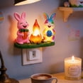 thumbnail image 4 of Led Night Lights for Bedroom Easter Decorative Plug-In Plastic Nightlight Table Lamp 1 Count, 4 of 8