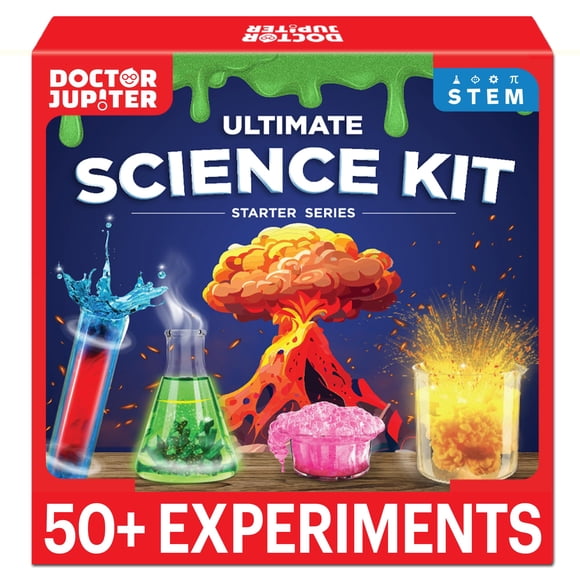 Kit científico Doctor Jupiter Ultimate para más de 50 experimentos de 8 a 12 años