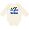 thumbnail image 3 of Inktastic I Still Live with My Parents Baby Funny Boys or Girls Long Sleeve Baby Bodysuit, 3 of 5