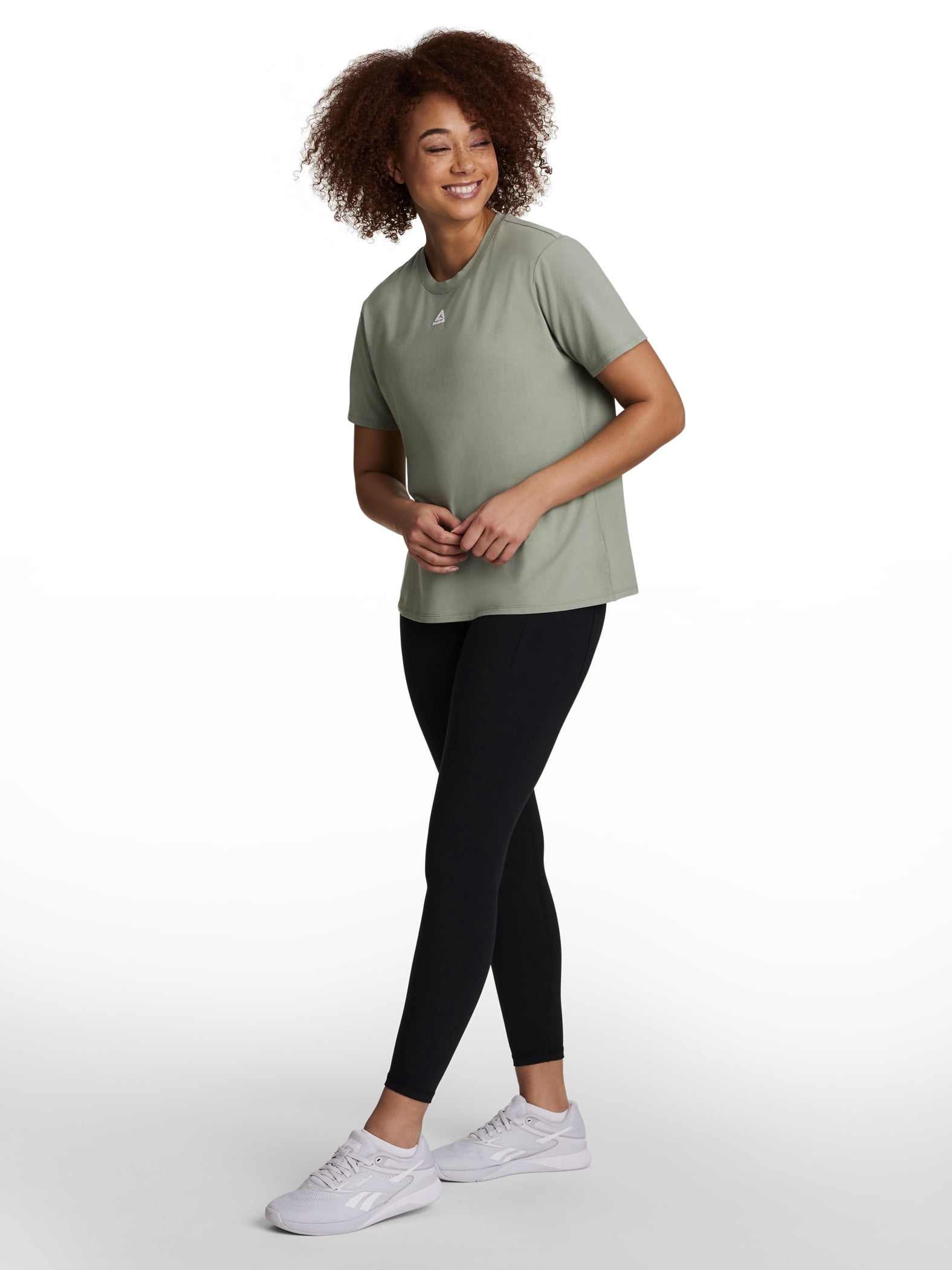 Reebok Women's Energy Short Sleeve Tee, Sizes XS-4X