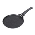 thumbnail image 1 of Sartén plana antiadherente, plancha multiusos, fácil de limpiar, para verduras y huevos. Negro, 1 of 9