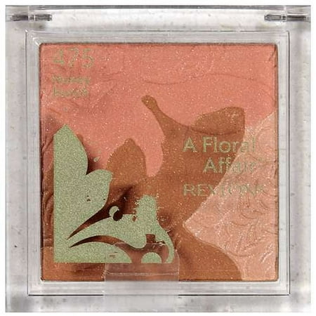 Revlon A Floral Affair Sheer Powder Blush, Honey Bunch, 0.28 Ounce