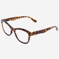 thumbnail image 6 of VITENZI Progressive Trifocal Reading Glasses Blue Light Blocking with Clear Lens Classic Readers Anti Fog Scratch Catania in Tortoise 2.50, 6 of 9