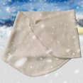 thumbnail image 1 of Bufanda de lana de invierno para mujer, bufandas a prueba de viento para deportes al aire libre, color blanco, 1 of 5