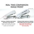thumbnail image 3 of Recent Orders Placed by Me Handheld Sewing Machine, Mini Sewing Machine, Portable Mini Sewing Machine for Beginners, Mini Handheld Stitching Machine Automatic Feeding Diy Hand Sewer Machine, 3 of 4