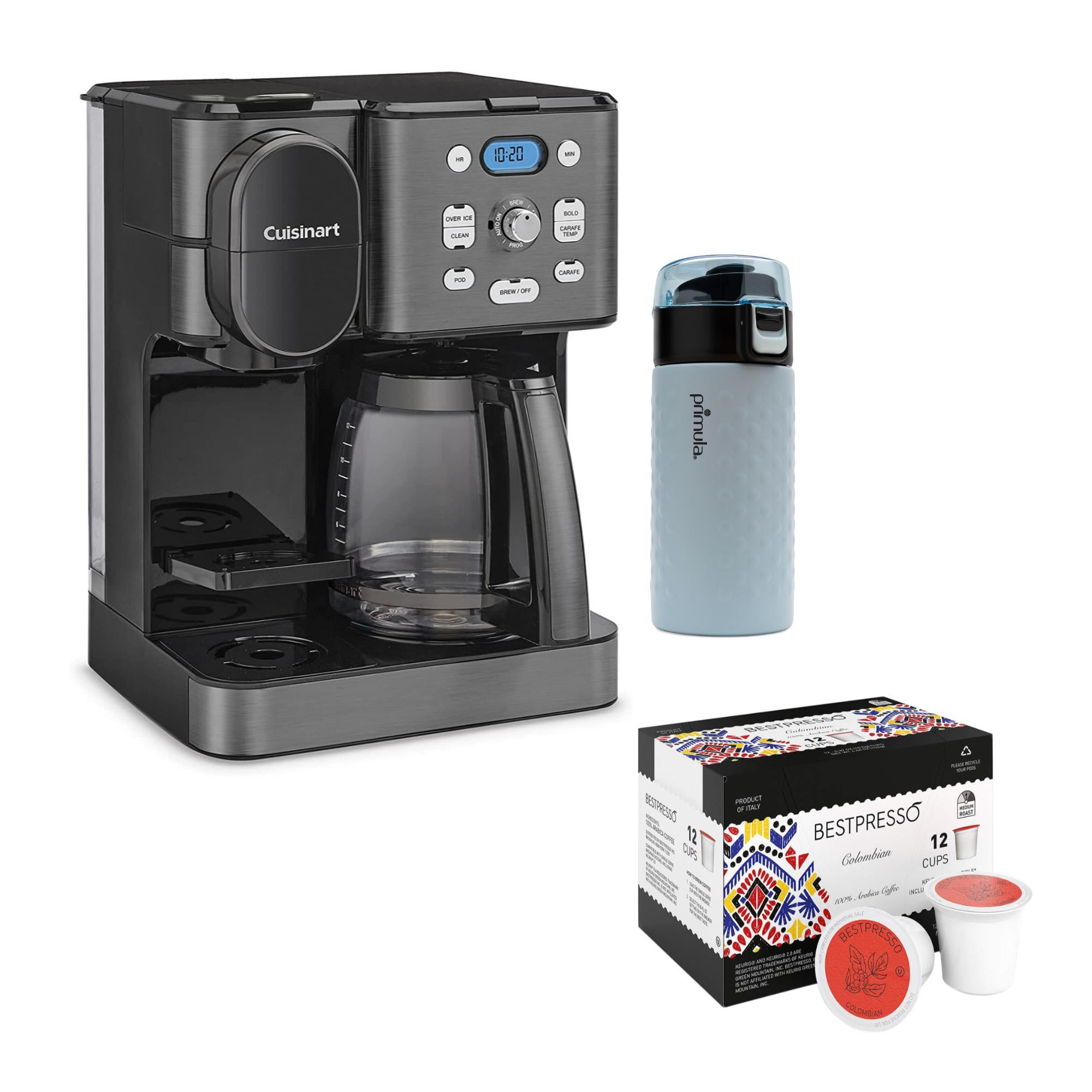 Cuisinart Stainless Steel Coffee Center Combo Coffee Maker (Black) with