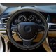 thumbnail image 2 of Gomass Funda Para Volante De Coche, Antideslizante, De Seguridad, Suave, Transpirable, Resistente, Gruesa, Envolvente, Estilo Deportivo (Negro Con Línea Amarilla), 2 of 5