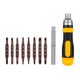 thumbnail image 2 of Destornillador 19-in-1 Ratchet Ratchet Destornillador, Destornillador de Trinquete Portátil Juego Con Puntas Magnéticas para Muebles/ AutomÓVIL/ CompuTADORA/ MANTENIMIENTO, 2 of 7