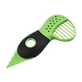 thumbnail image 2 of 3-in-1 Avocado Slicer Peeler Pitter Tool, Kitchen Gadget for Guacamole, Fruit Preparation, Compact Non-Slip Design, Easy Slicing, Scooping, Family Meals, Breakfast, Picnic, 2 of 6