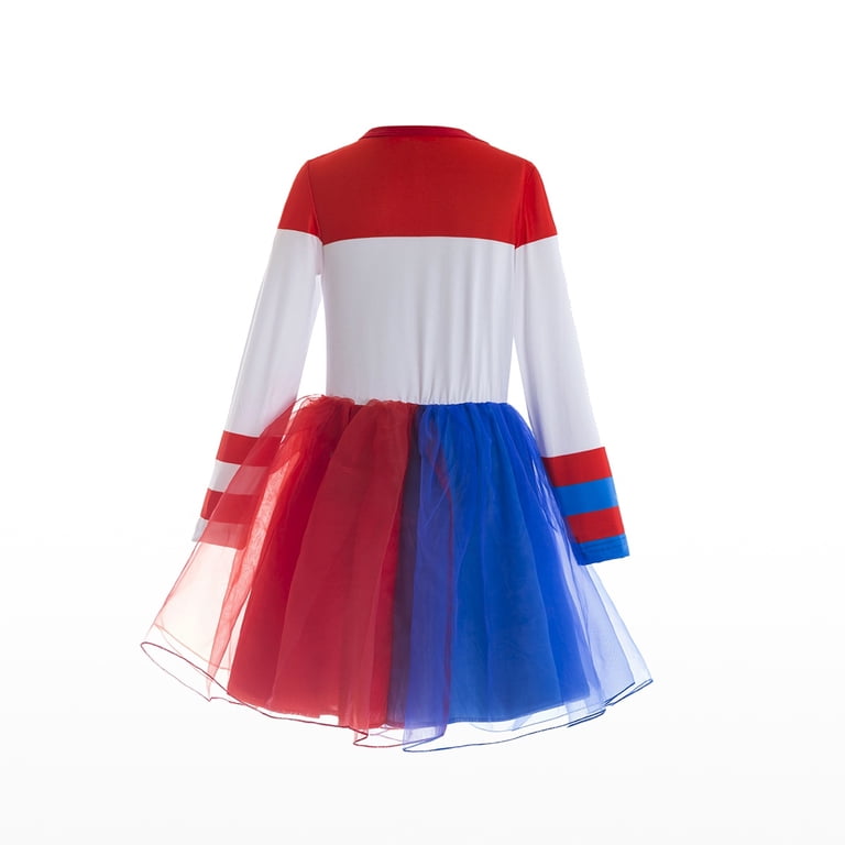 strapless open back dress Pumpkin Patch, nautical theme party dress, GUC, size 0, L: 43cm –  DaisyChainClothing main image 1