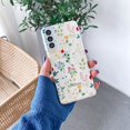 thumbnail image 1 of Funda de teléfono con flores bonitas para mujer, carcasa suave de TPU para Samsung Galaxy S22 Plus S21 Ultra S20 FE S10 Note 20 A12 A13 A32 A52 A72 A82 5G qiuyongming unisex, 1 of 2
