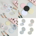 thumbnail image 3 of Mini Round Black Portable Travel Makeup Mirror for Wallets, 3 of 5