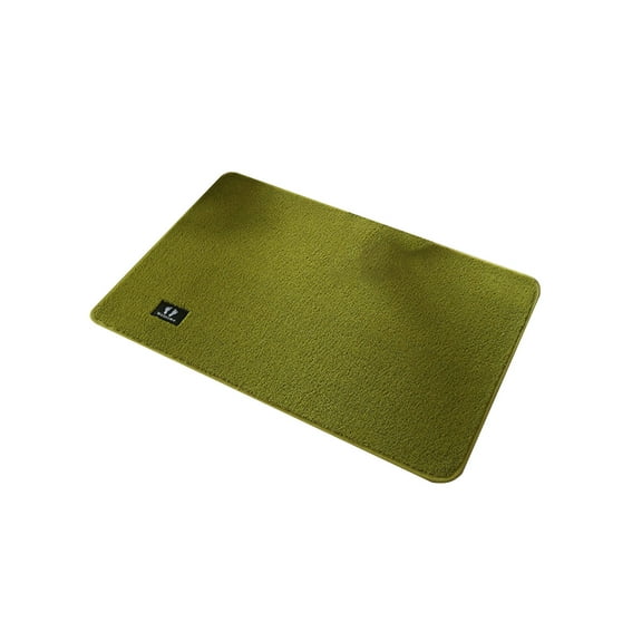 Guanhe Bathroom Rugs Front Door Rugs Super Absorbent Quick Dry Rubber Back Non-Slip Floor Mats Washable Super Soft Bathtub Rugs Bathroom Rugs 19x26inches(Green)