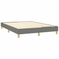thumbnail image 3 of vidaXL Bed Frame Dark Gray Fabric (100% polyester), plywood, engineered wood, 3 of 6
