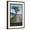 Brown Frame, variant on Art.com Big Sur Coast, California - Lone Cypress Tree Art Print by Lantern Press, White Frame Wall Art, 21" x 29"