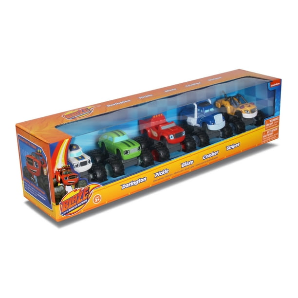 Blaze and the Monster Machines Play Vehicles for Childcare