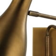 thumbnail image 2 of Jamie Young Co Lenz Swing Arm Steel Metal Wall Sconce in Antique Brass, 2 of 3