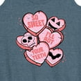 thumbnail image 3 of Instant Message - Valentine's Day So Sweet I'll Rot Your Teeth - Women's Racerback Tank Top, 3 of 6