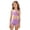 32Light Purple162, variant on XAOFW Girl's Summer Swimsuit Sets Two Piece Swimwear For Girls Sleeveless Tankini Tops And Swimming Shorts Solid Color Beach Sports Comfortable Swimwear Bottoms 5-6 Years