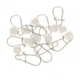 thumbnail image 2 of S SERENABLE 10 Pieces Fishing Line Sinker Slides Fishing Tackle Sinker Weights Connector White, 2 of 9