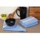thumbnail image 4 of Juego de Paños de Cocina: Paños de Cocina 100% Algodón Puro para Cocina, Toalla de Mano de Cocina Súper Absorbente, Paños de Cocina Suaves y Duraderos, Paquete de 12 – 15”x25”, Ndigo Chambrey, 4 of 6