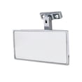 thumbnail image 2 of United Pacific 70803 Chrome Plated Rectangular Aluminum Interior Rear View Mirror w/Screw-On Mount, Easy Installation, Adjustable Mirror Base – ONE Mirror, 2 of 3