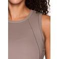 thumbnail image 2 of RBX Active Women's Ultra Soft Ribbed Panel Workout Tank Top, 2 of 5