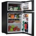 Willz 3.1 Cu. Ft. Two Door Retro Mini Fridge WLR31TBL, Black