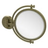 Allied Brass Wall Mounted Makeup Mirror with 3X Magnification