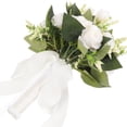 thumbnail image 5 of Ramo de novia, ramo de novia romántico, ramo de novia de rosas artificiales, adorno de ramo de dama de honor, 5 of 5